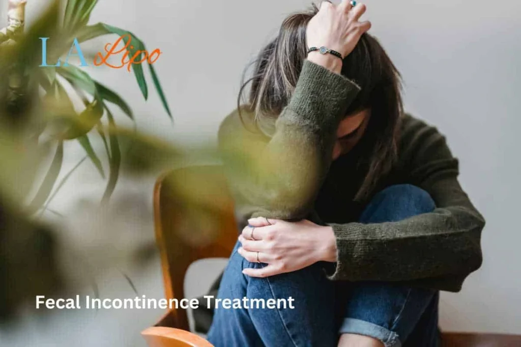 woman worried about fecal incontinence diet Rickmansworth