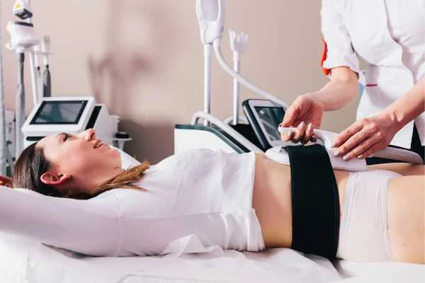 woman having body sculpting to help improve her body image and her mental health Rickmansworth