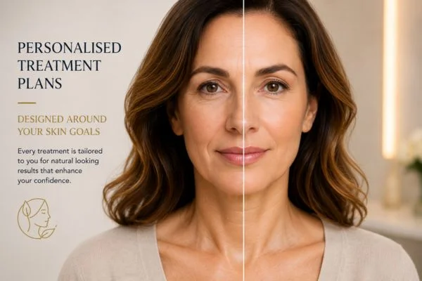 Before and after results of Collagen Lift Therapy Rickmansworth
